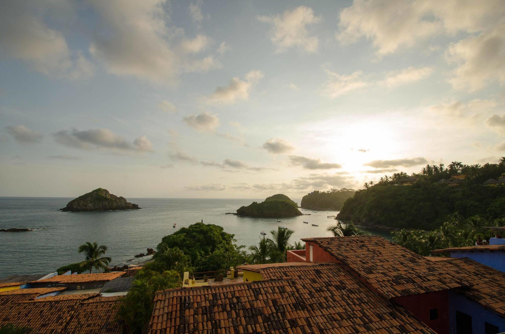 Playa Rosa Bungalows Costa Careyes Buitenkant foto